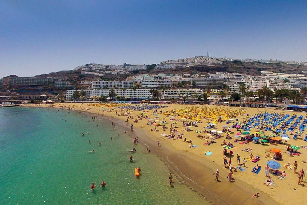 Studio Apartment La Lajilla Located At Beachfront Arguineguin Екстериор снимка