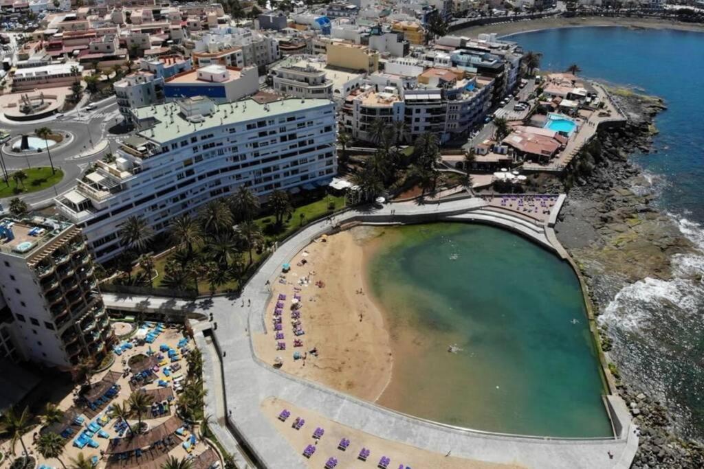 Studio Apartment La Lajilla Located At Beachfront Arguineguin Екстериор снимка